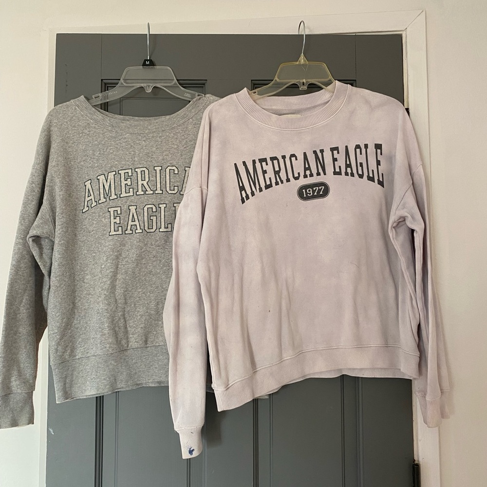 Two American Eagle Sweatshirts